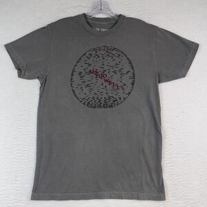 Taylor Swift T-Shirt All Too Well Lyrics Gray Short Sleeve Tour Size Medium